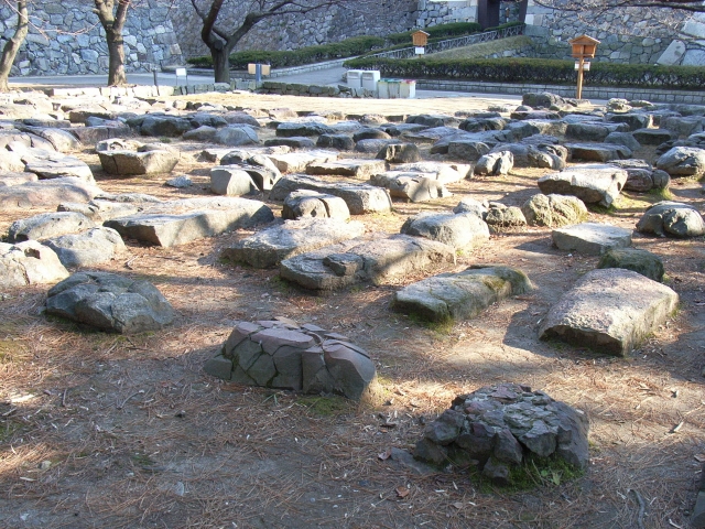 天守閣跡